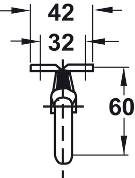 伸縮ワードローブレール, 棚下や天板にネジ止め用, 耐荷重 4–8 kg