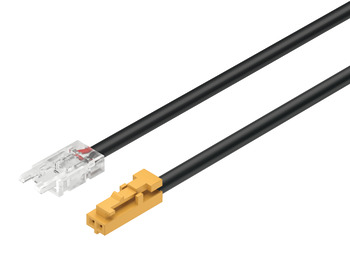 アダプターケーブル, Loox5 クリップ付き LED テープライトを電源装置または Loox カラーミキサーに接続用